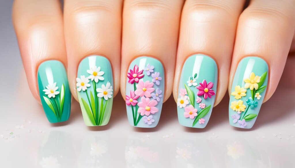 easy spring nail designs