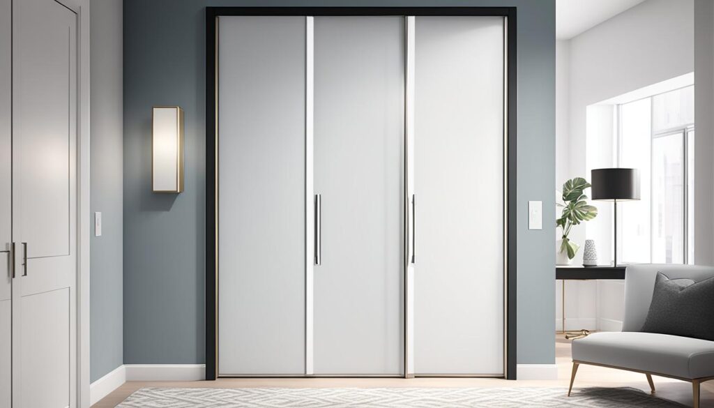 modern closet door styles