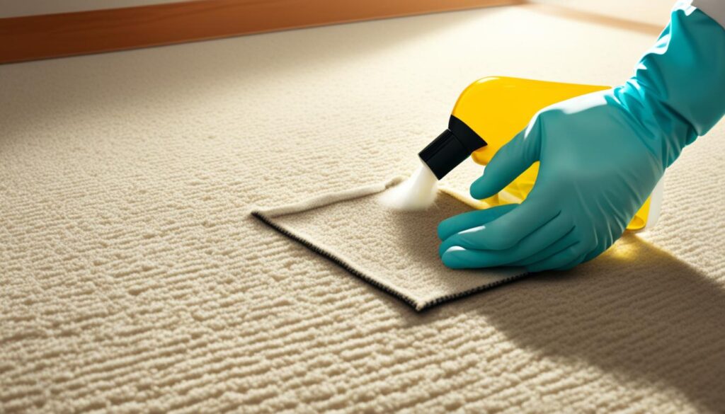 removing diarrhea stains from carpet