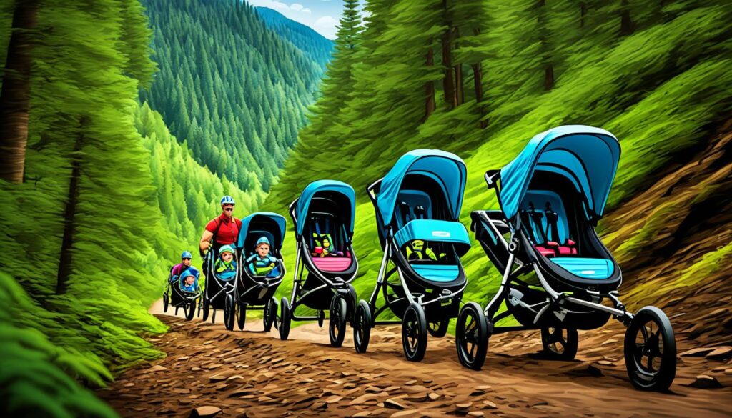top-rated trail strollers